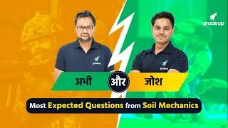 Most Expected Questions from Soil Mechanics | GATE CIVIL Engineering 2021 | Abhinav Sir | Gradeup