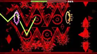 New Crimson World 100% by Bluecake (Extreme Demon)