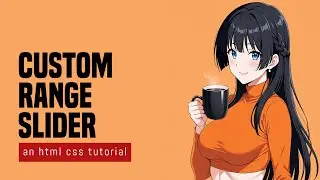 Custom Range Slider In HTML CSS