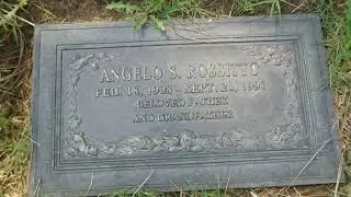 Actor Angelo Rossitto Grave Forest Lawn Hollywood Hills LA California USA September 6, 2022