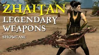 Zhaitan Legendary Weapon skins - Showcase - Guild Wars 2: End of Dragons