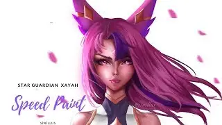 Star Guardian Xayah - SpeedPaint