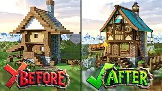 INCREDIBLE Giant Minecraft House Transformation!