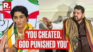 Former BJP MP Brij Bhushan Singh Accuses Wrestler Vinesh Phogat of Cheating