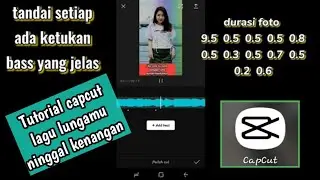 cara edit foto sesuai beat musik dj lungamu ninggal kenangan 