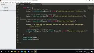 Socket Programming in PHP