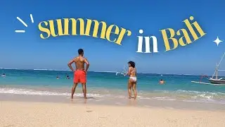 Summer In Bali (beach day, board games, and beach club) Christina Clesca Vlog