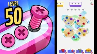 🏅 UNSCREW IT: NUTS & BOLTS JAM 🔩🪛 Level 50 🤪🧩 Gameplay Walkthrough