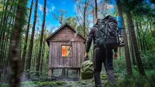 НОЧЕВКА в ОХОТНИЧЬЕМ домике | СТРАННАЯ НАХОДКА в лесу