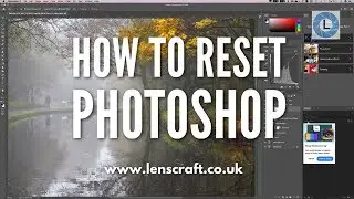 How to Reset Photoshop and Create a New Workspace