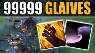 Cheat?! Unlimited AoE Glaives Combo [Sleight of Fist + Moon Glaives] Dota 2 Ability Draft
