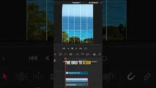 How to align your videos with the grid effect in DaVinci Resolve. 