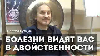 Болезни видят вас, когда вы в двойственности. Сергей Кулдин. Сатсанг. Москва 27.03.20