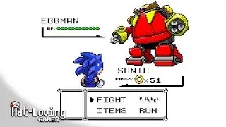 SONIC, in the style of POKéMON!