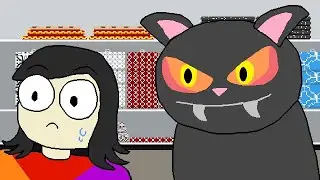 Woah look at that Inflatable Cat but it’s Animated
