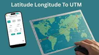 Latitude Longitude (WGS84) to UTM Converter Tool