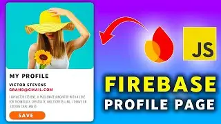 How to Fetch a User Profile Using Firebase Web 🐳| Firebase Auth