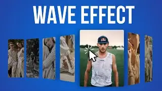 IMAGE WAVE EFFECT ON HOVER - Elementor containers