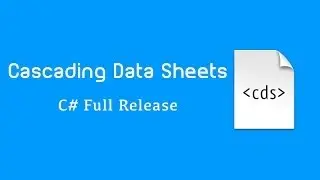 Cascading Data Sheets | Update #2 (Full Release)