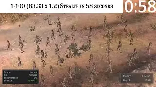 The Best Kenshi Stealth Guide 1-100 (83.33x1.2) in 58 seconds!