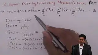 Expansion of log1+x using Maclaurins series