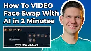 Simple How To VIDEO Face Swap With AI In 2 Minutes