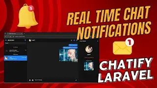 Realtime Notification Count with Pusher in Laravel Chatify | #chatify | #pusher | #laravel
