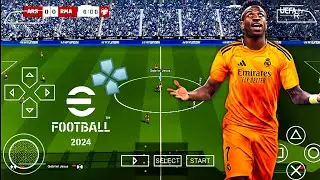 PES 2024 PPSSPP NEW KITS 24/25 🥶🥶🥶