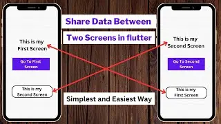 How to pass data between screens flutter || flutter pass data to previous page