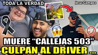 Culpan al Driver de la MUERTE de Callejas 503 influencer del salvador ¿Es real?, muere callejas 503