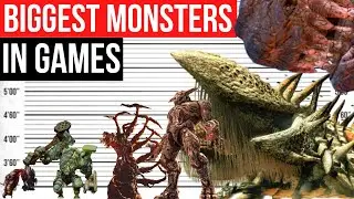 Biggest Monsters in Video Game | Size Comparison