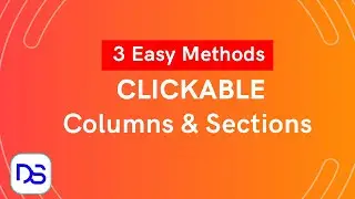 Make Clickable Elementor Columns and Sections - 3 Easy Methods