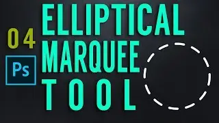 Elliptical Marquee Tool Photoshop CC Class 04 by GFX Mentor Designer