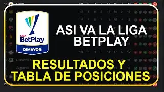 TABLA DE POSICIONES Y RESULTADOS LA LIGA BETPLAY 2024