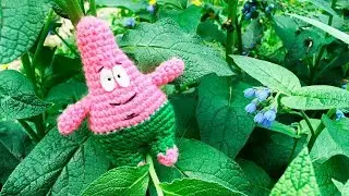 Игрушка из Губка Боб | Персонаж Патрик | Мягкая игрушка своими руками | Как связать игрушку крючком