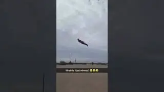 The first human being that learned to fly 🤯