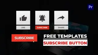 Subscribe button intro with No Copyright | Subscribe Intro and Like