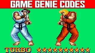 (SNES Street Fighter 2 Turbo) 10 Star Turbo & Easy Special Attacks - Game Genie Codes