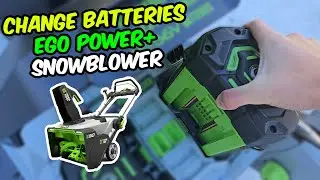 How To Change Batteries on EGO Power+ Snow Blower