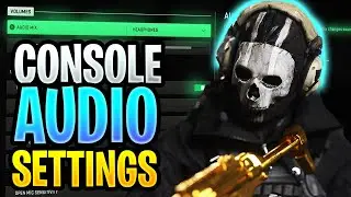 BEST * CONSOLE AUDIO* SETTINGS in Warzone 2.0 🎧 (Audio mix for Footsteps)