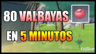 DONDE ENCONTRAR VALBAYA - UBICACIÓN - RUTA FARMEO - LOCALIZACIÓN | GENSHIN IMPACT