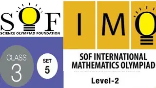 SOF IMO International Math Olympiad Class 3 Level 2 Solved previous Question Paper 2022-23 