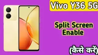 How To On Split Screen In Vivo Y36, Split Screen In Vivo Y36, Split Screen In Vivo Y36, Dual Screen