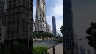 Jakarta Landscape saat Olahraga Pagi