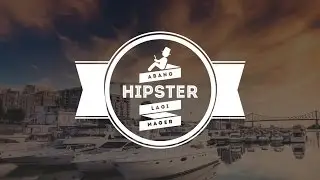 PHOTOSHOP | Speedart  Create a logo Hipster Vintage/Retro Design