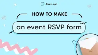 How to make an event RSVP form