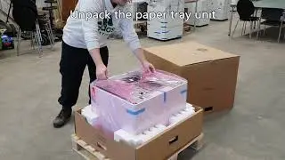 How to Assemble an HP PageWide Managed E77650 Printer