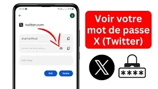 Comment voir le mot de passe X (Twitter) si vous loubliez 2024 |