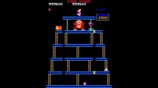 Donkey Kong - 1,121,800 (MAME)