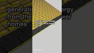 These roof tiles are solar panels too! 